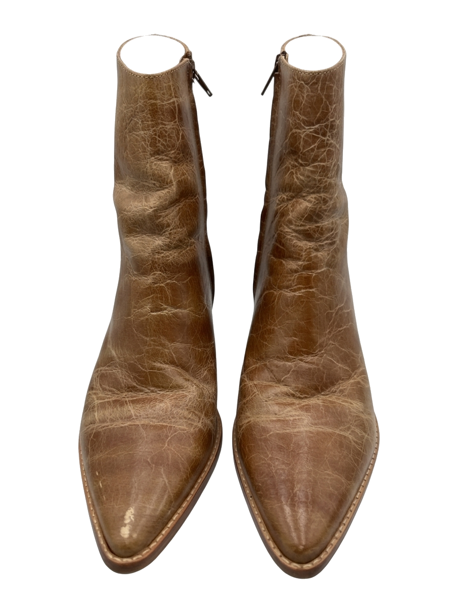 Matisse tan pointed boots
