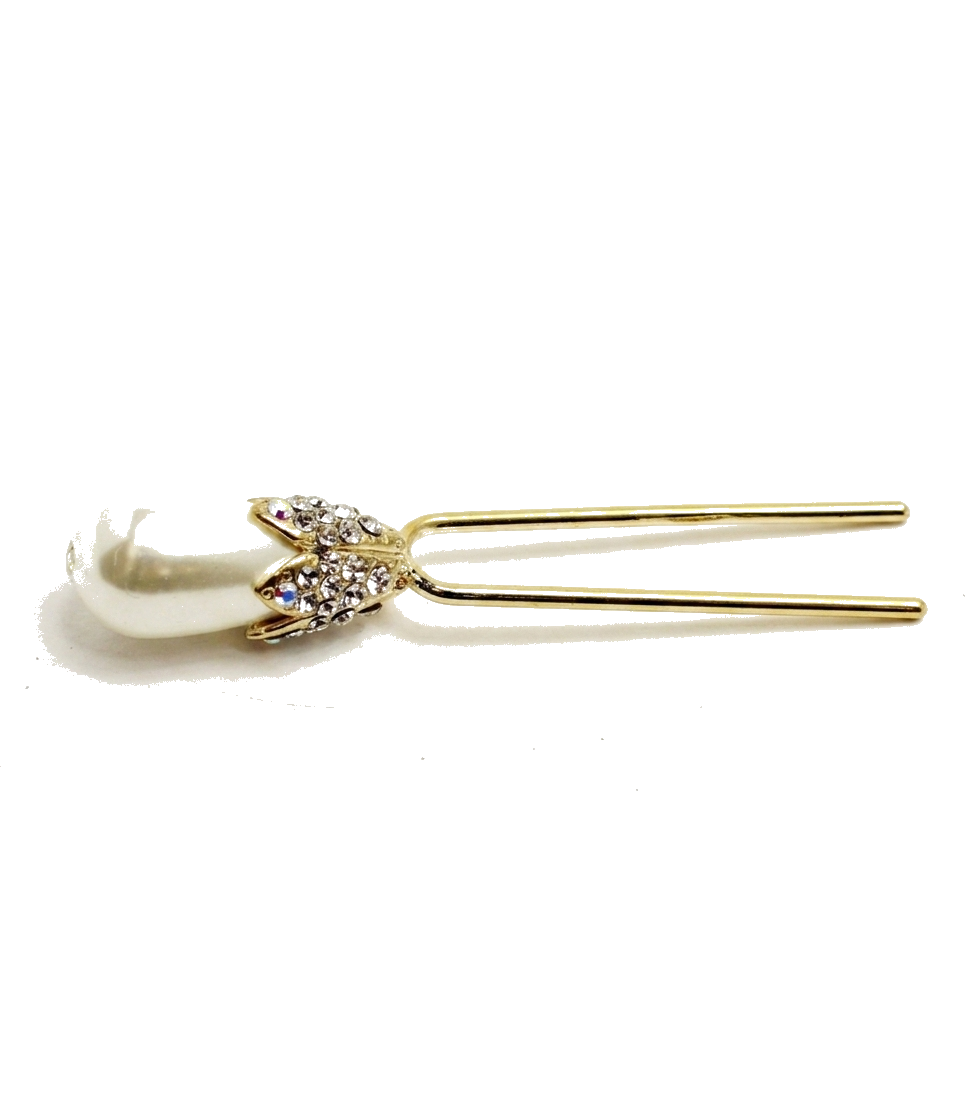 Pearl chignon pin